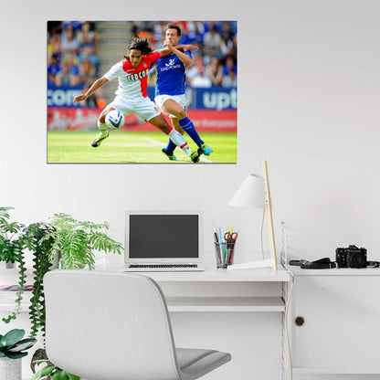 Radamel Falcao El Tigre AS Monaco FC Soccer Football Wall Art Print Poster