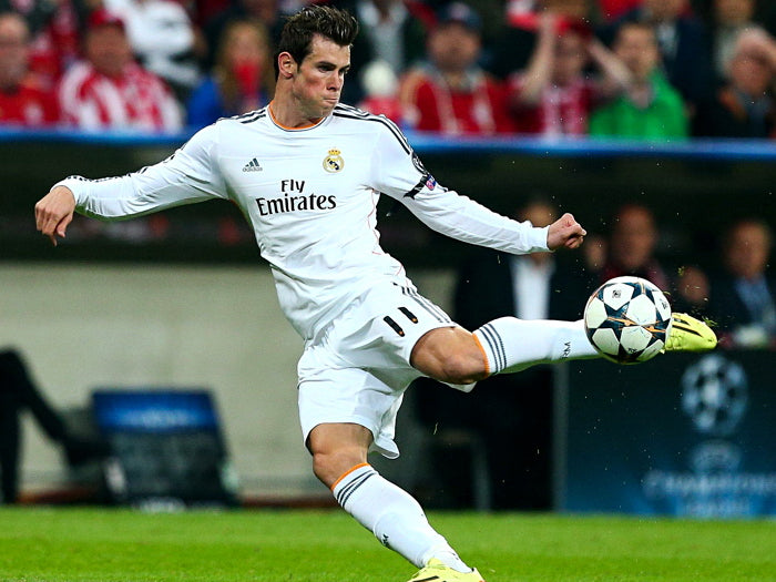 Gareth Bale Volley Awesome Madrid Soccer Football Wall Art Print Poster