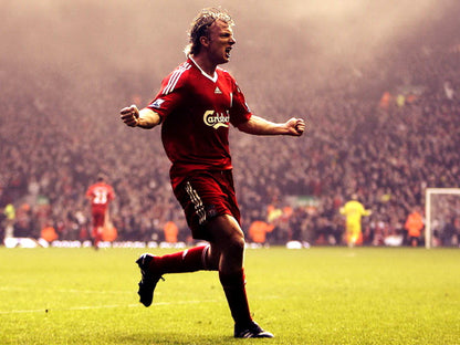 Dirk Kuyt Goal Celebration Epic Awesome Football Wall Art Print Poster