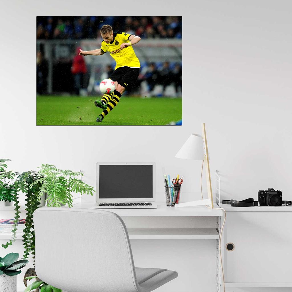 Marco Reus Awesome Dortmund Soccer Football Wall Art Print Poster