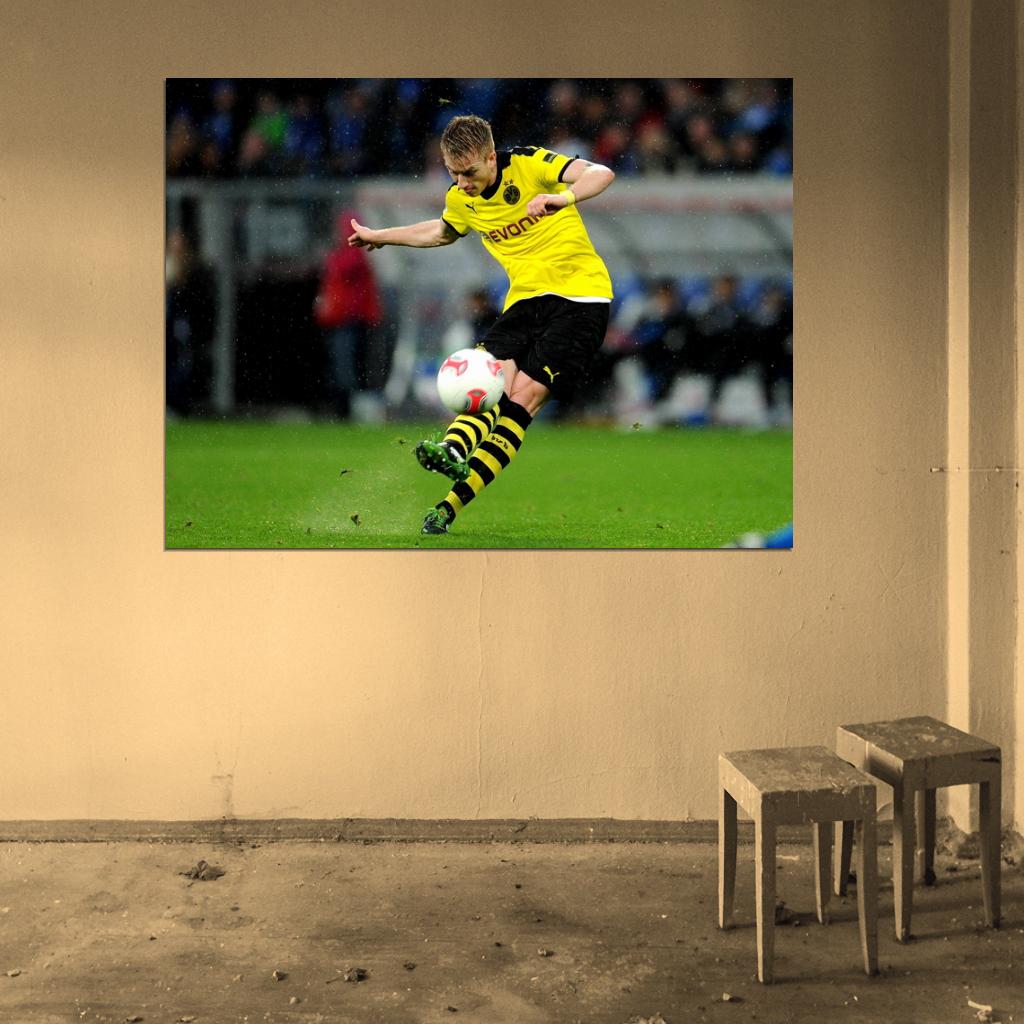Marco Reus Awesome Dortmund Soccer Football Wall Art Print Poster