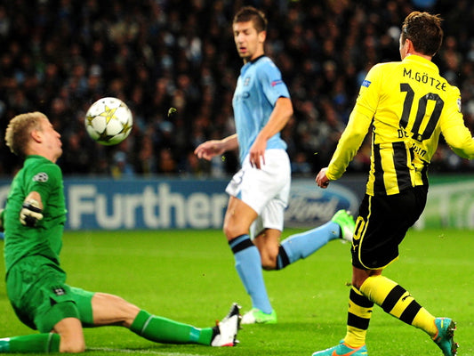 Mario Gotze Shot Goal Football Wall Art Print Poster