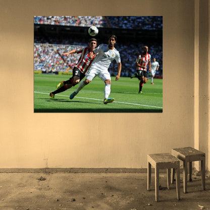 Sami Khedira Madrid Football Wall Art Print Poster
