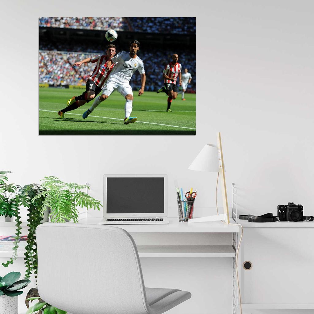 Sami Khedira Madrid Football Wall Art Print Poster