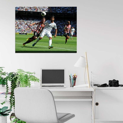 Sami Khedira Madrid Football Wall Art Print Poster