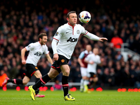 Wayne Rooney FC United Soccer Football Wall Art Print Poster