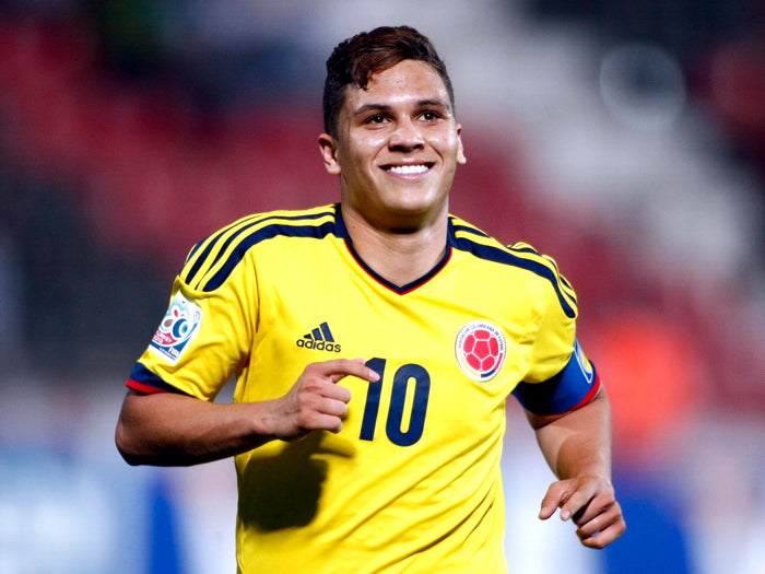 Alexander Mejia Colombia Portrait FIFA World Cup Wall Art Print Poster