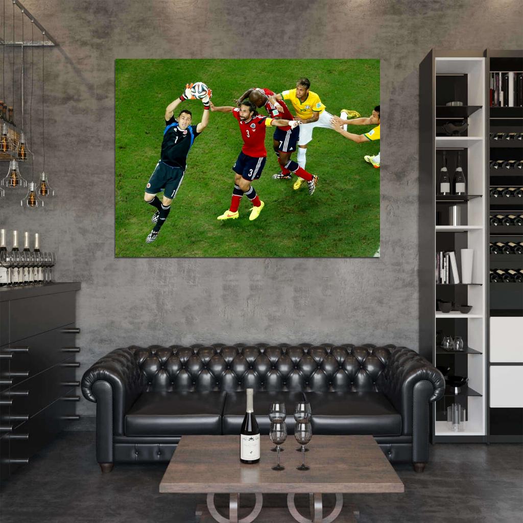 David Ospina Goalkeeper Colombia Brazil FIFA World Cup Wall Art Print Poster