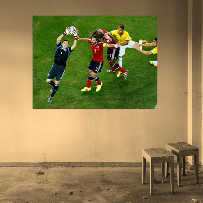 David Ospina Goalkeeper Colombia Brazil FIFA World Cup Wall Art Print Poster