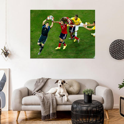 David Ospina Goalkeeper Colombia Brazil FIFA World Cup Wall Art Print Poster
