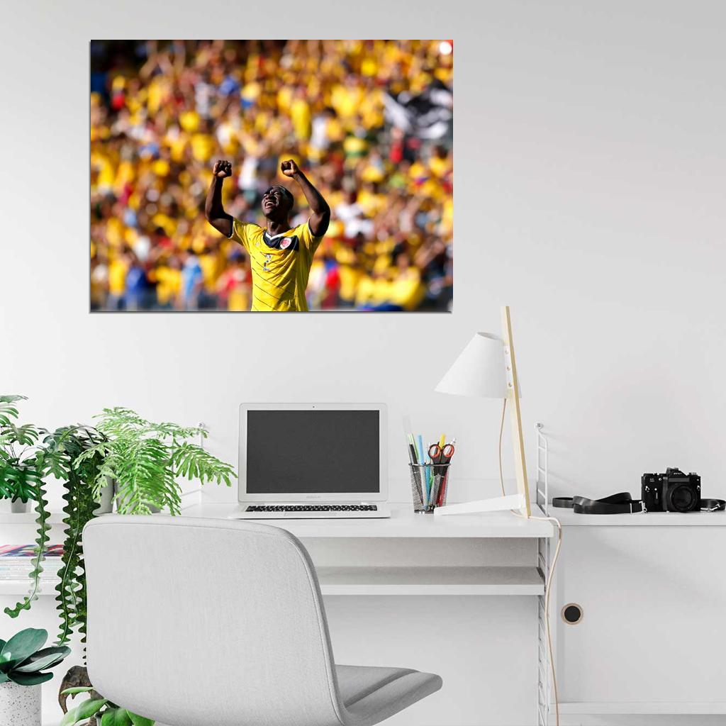 Christian Zapata Colombia Greece FIFA World Cup Brazil Wall Art Print Poster