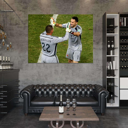 David Ospina Faryd Mondragon Colombia World Cup Brazil Wall Art Print Poster