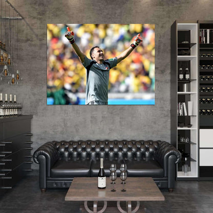 David Ospina Colombia FIFA World Cup Soccer Football Wall Art Print Poster