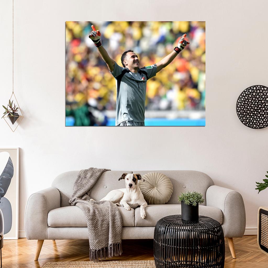 David Ospina Colombia FIFA World Cup Soccer Football Wall Art Print Poster