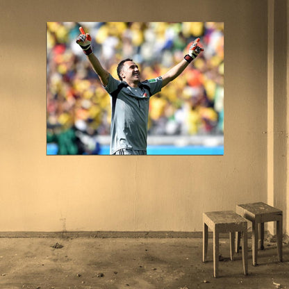 David Ospina Colombia FIFA World Cup Soccer Football Wall Art Print Poster