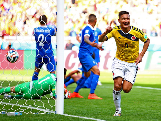 Teofilo Gutierrez Goal Celebration Colombia World Cup Wall Art Print Poster