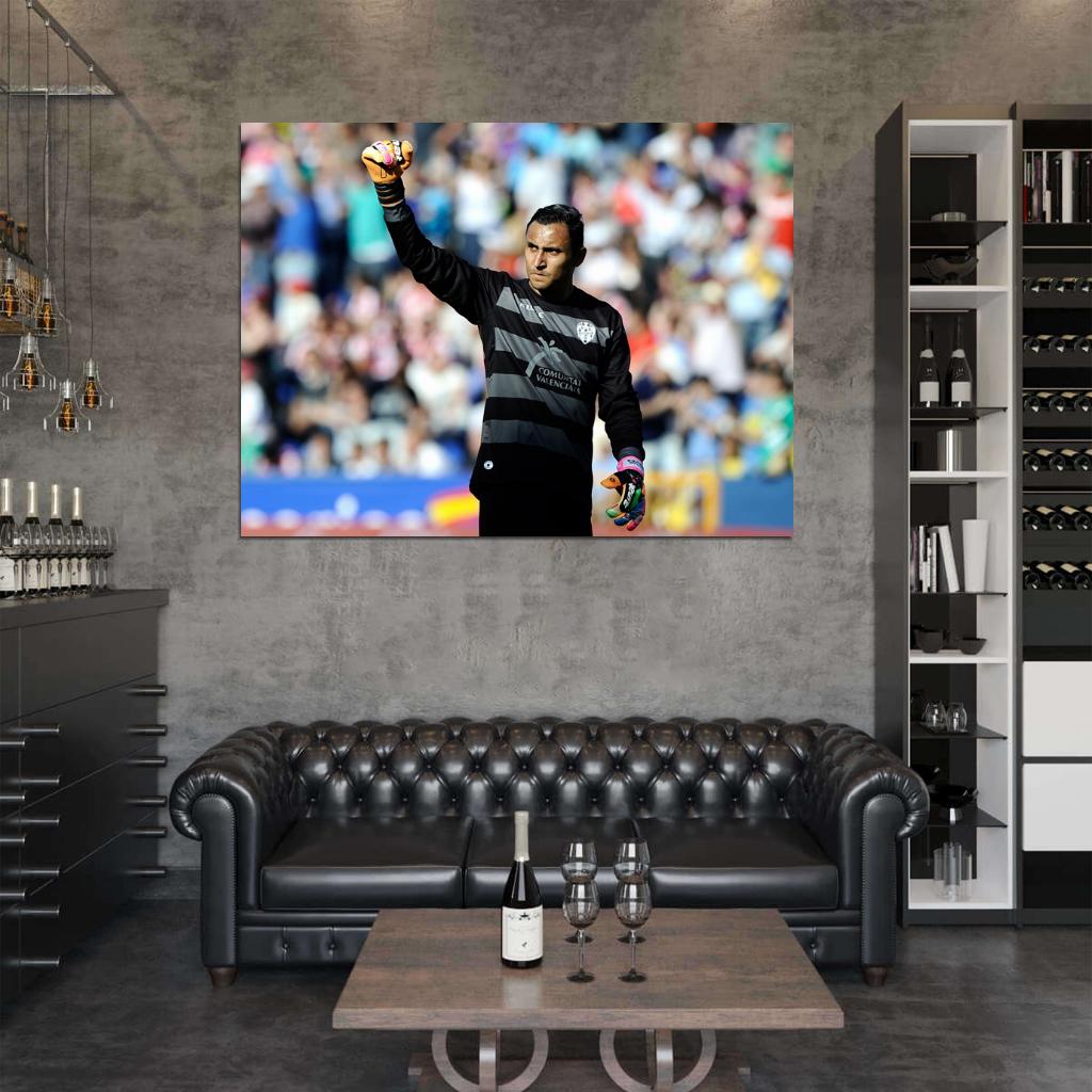 Keylor Navas Costa Rica Amazing Brazil Soccer Football Wall Art Print Poster