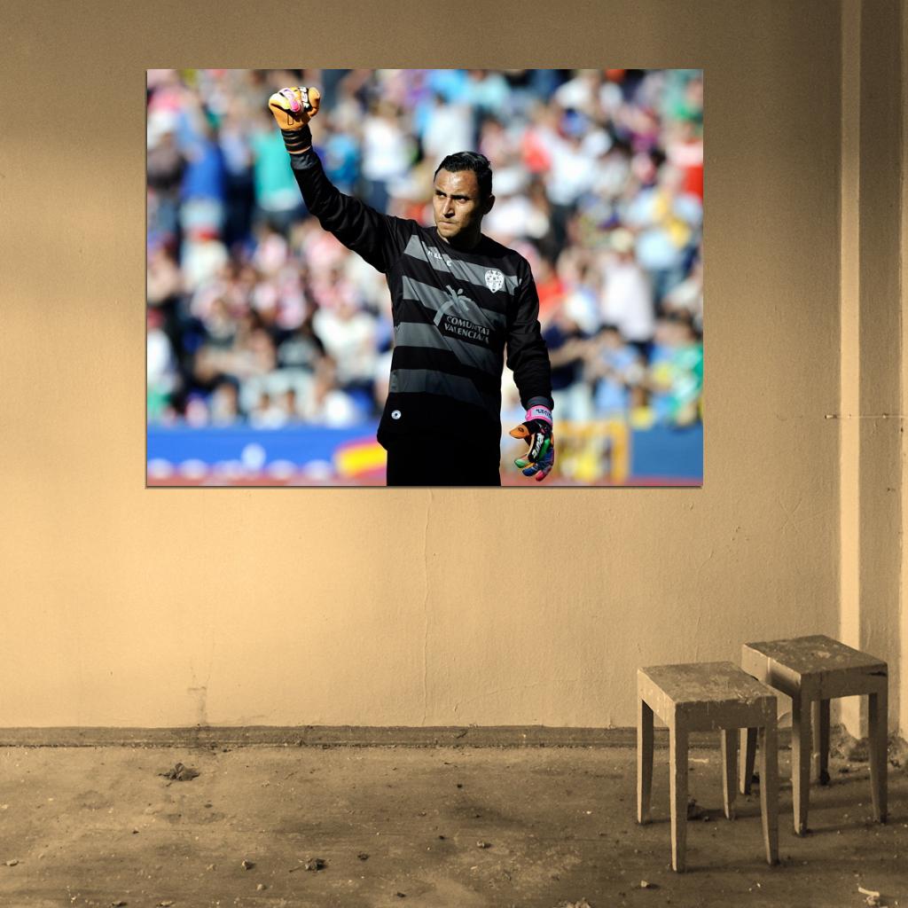 Keylor Navas Costa Rica Amazing Brazil Soccer Football Wall Art Print Poster