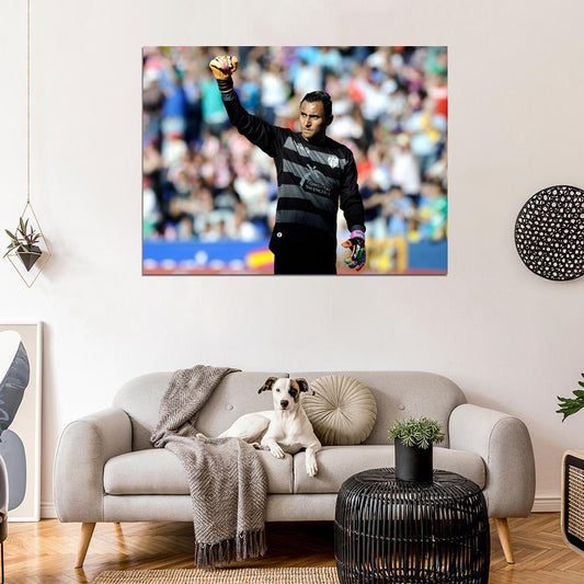 Keylor Navas Costa Rica Amazing Brazil Soccer Football Wall Art Print Poster