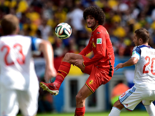 Marouane Fellaini Belgium World Cup Brazil Football Wall Art Print Poster