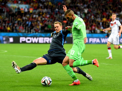 Manuel Neuer Sliding Tackle Germany World Cup Brazil Wall Art Print Poster