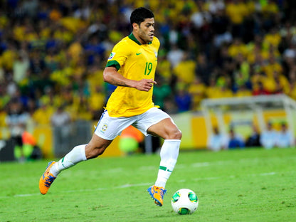 Hulk Dribbling Awesome FIFA World Cup Brazil Football Wall Art Print Poster