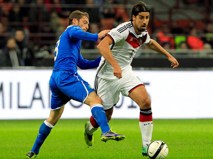 Sami Khedira Ball Dribbling Germany Soccer Football Wall Art Print Poster