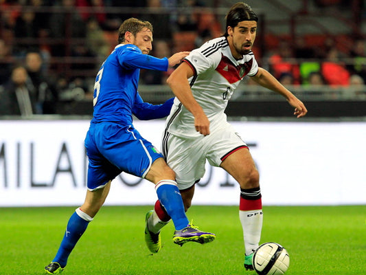 Sami Khedira Ball Dribbling Germany Soccer Football Wall Art Print Poster
