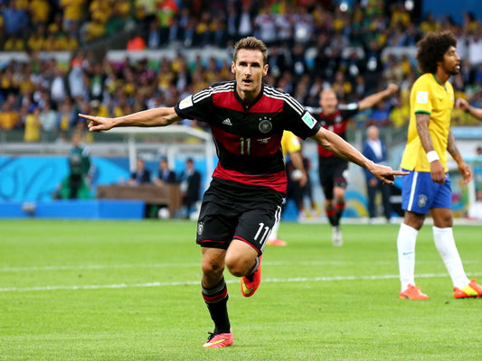 Miroslav Klose Record Goal Germany Brazil Football Wall Art Print Poster