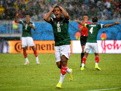Giovani dos Santos Frustration Cancelled Goal Mexico Wall Art Print Poster