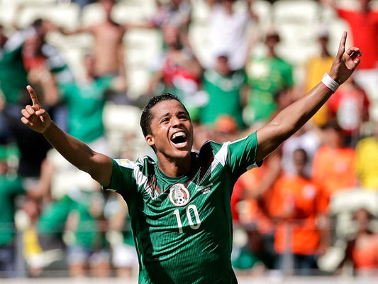 Giovani dos Santos Goal Mexico 2014 World Cup Football Wall Art Print Poster