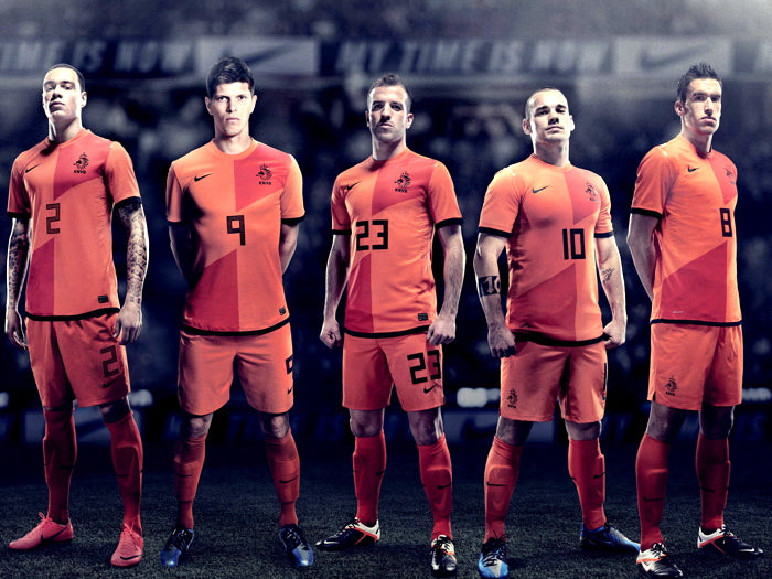 Huntelaar Van der Vaart Sneijder Netherlands Football Wall Art Print Poster