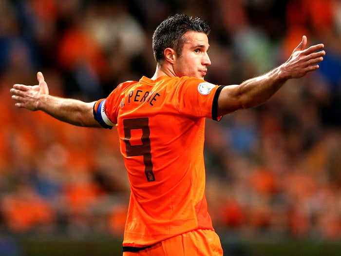 Robin van Persie Captain The Netherlands World Cup Wall Art Print Poster