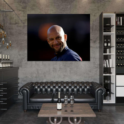 Tim Howard Goalkeeper Portrait USA Soccer Football Wall Art Print Poster