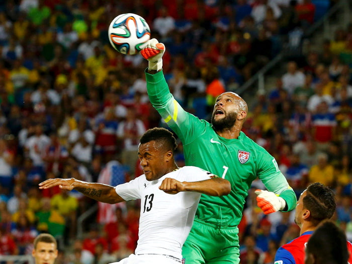Tim Howard Goalkeeper USA 2014 FIFA World Cup Brazil Wall Art Print Poster