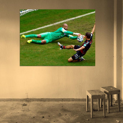 Tim Howard Save USA 2014 FIFA World Cup Brazil Soccer Wall Art Print Poster