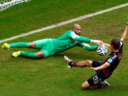 Tim Howard Save USA 2014 FIFA World Cup Brazil Soccer Wall Art Print Poster