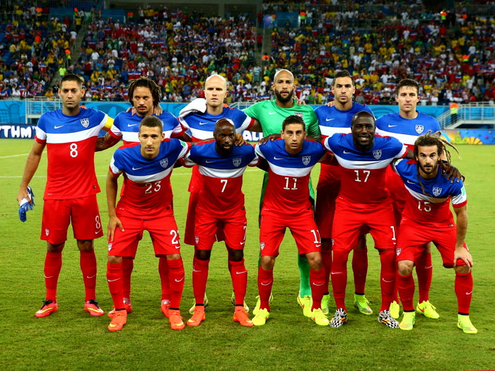 Team Players USA 2014 FIFA World Cup Soccer Football Wall Art Print Poster