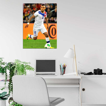 Arturo Vidal Chile World Cup Brazil Soccer Football Wall Art Print Poster
