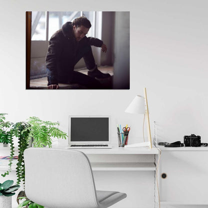 Aaron Taylor-Johnson Actor Handsome Rare Wall Art Print Poster