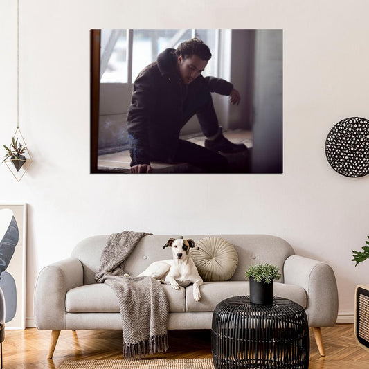Aaron Taylor-Johnson Actor Handsome Rare Wall Art Print Poster
