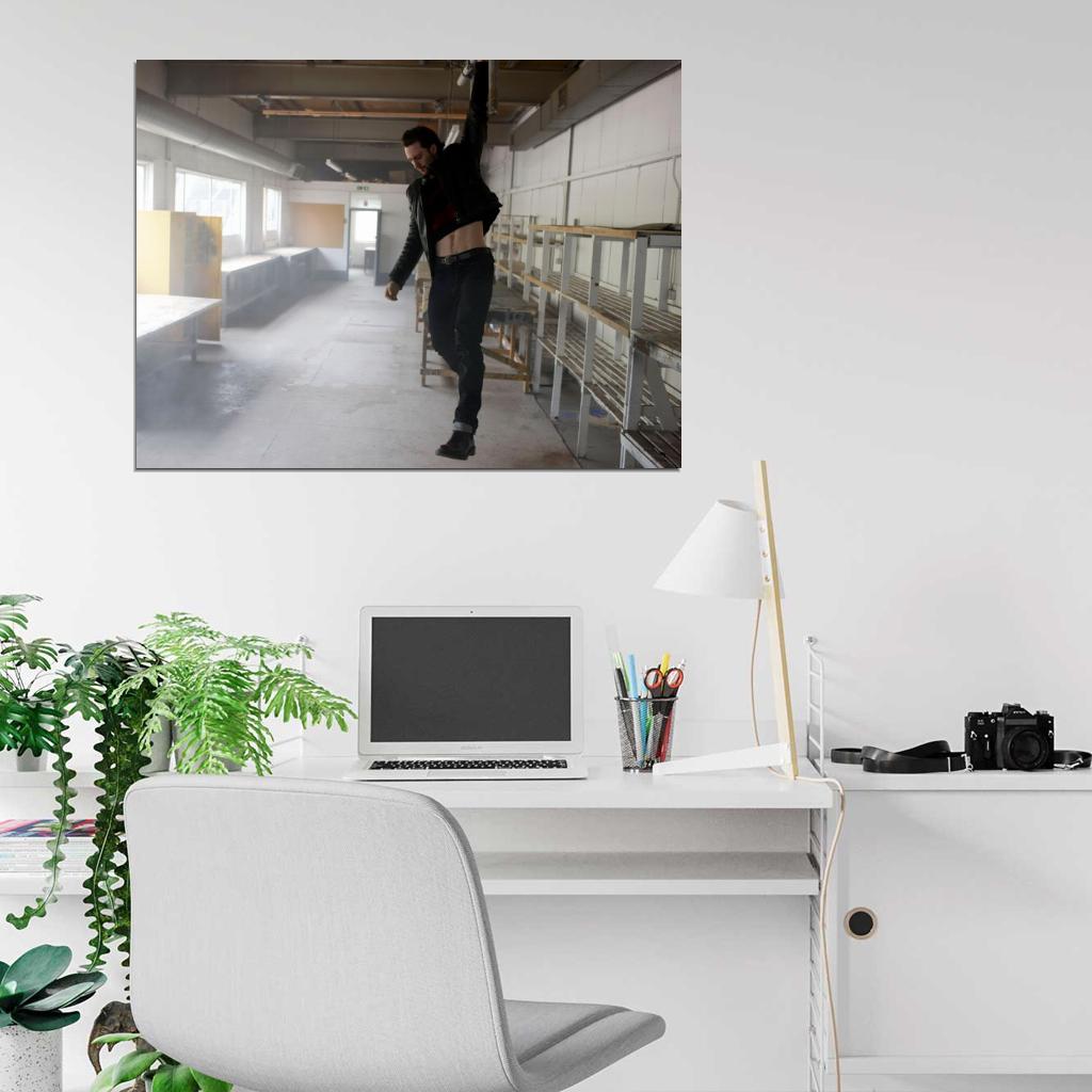 Aaron Taylor-Johnson Actor Hanging Warehouse Rare Wall Art Print Poster