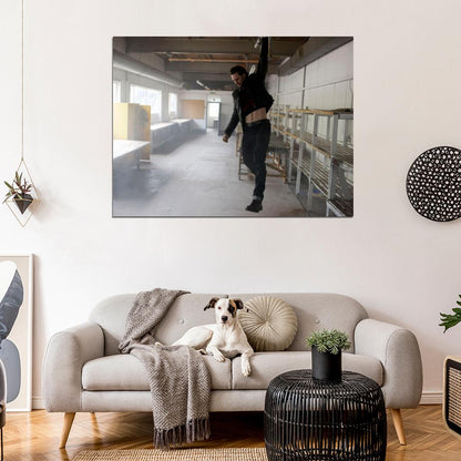 Aaron Taylor-Johnson Actor Hanging Warehouse Rare Wall Art Print Poster