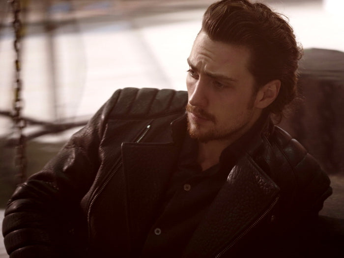 Aaron Taylor-Johnson Actor Portrait Handsome Rare Wall Art Print Poster