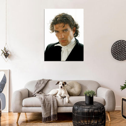 Antonio Banderas Amazing Young Handsome Portrait Wall Art Print Poster