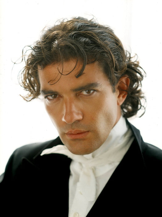 Antonio Banderas Amazing Young Handsome Portrait Wall Art Print Poster