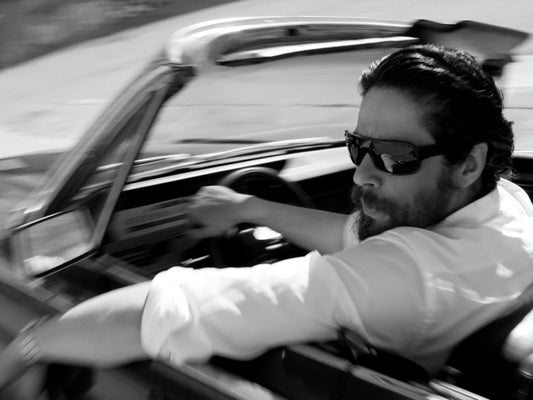 Benicio del Toro Sunglasses Beard Handsome Amazing BW Wall Art Print Poster