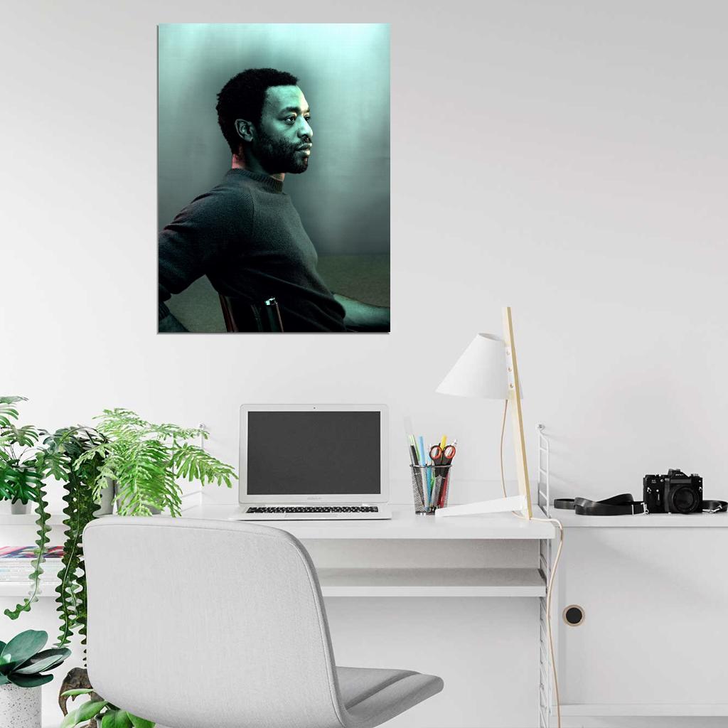Chiwetel Ejiofor Portrait Awesome Handsome Actor Wall Art Print Poster