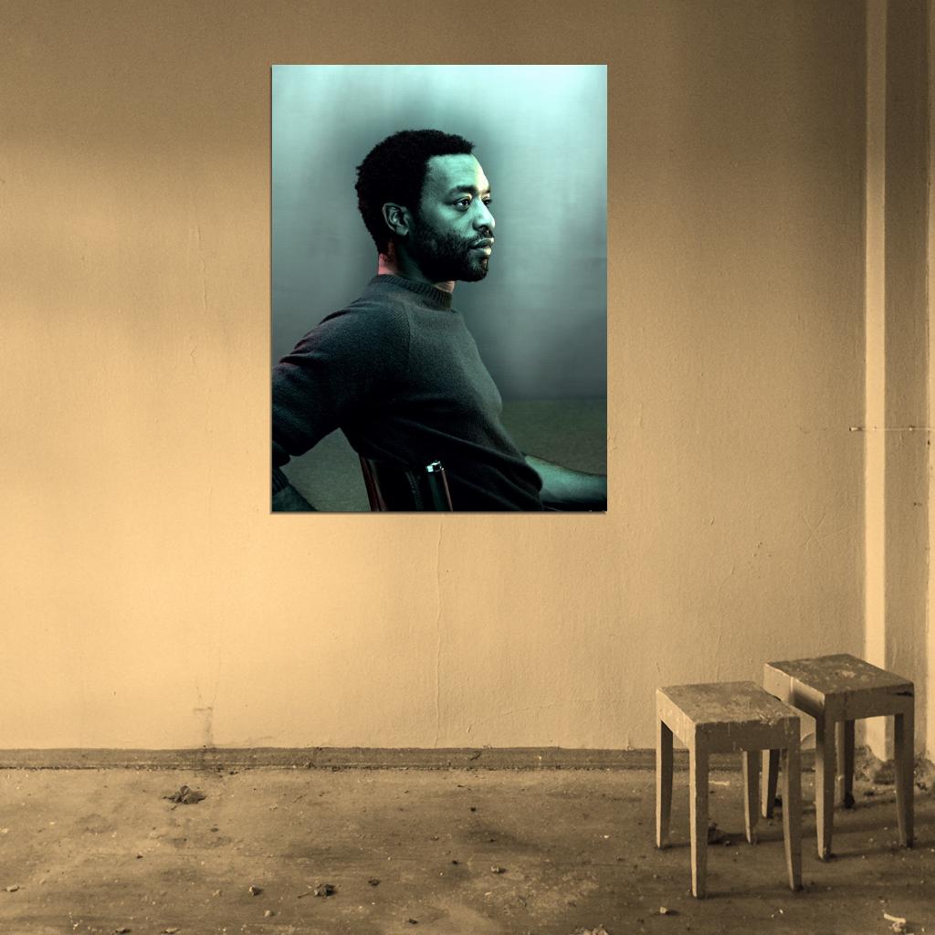 Chiwetel Ejiofor Portrait Awesome Handsome Actor Wall Art Print Poster