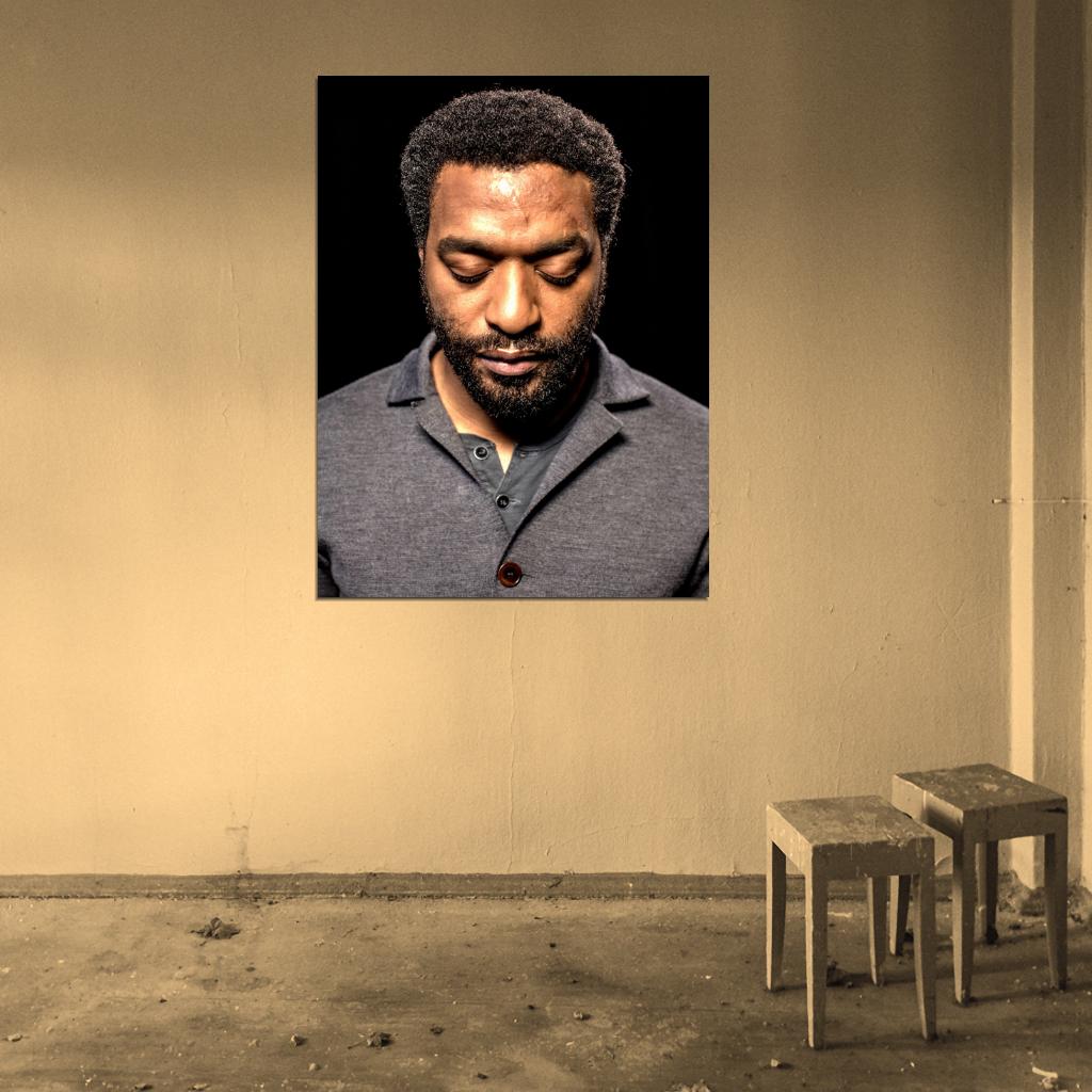Chiwetel Ejiofor Amazing Portrait Handsome Actor Wall Art Print Poster